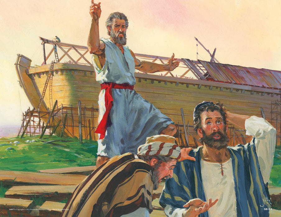 Enoch, Noah, & Babel Abeka Flash-A-Card Bible Stories - Book Format (small)