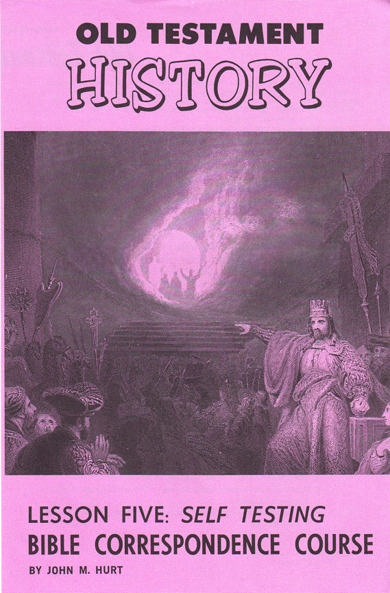 Hurt 12-Lesson Correspondence Course: Lesson 5