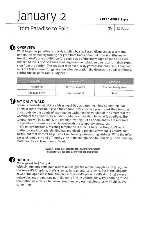 The Daily Walk Bible NIV - Paperback