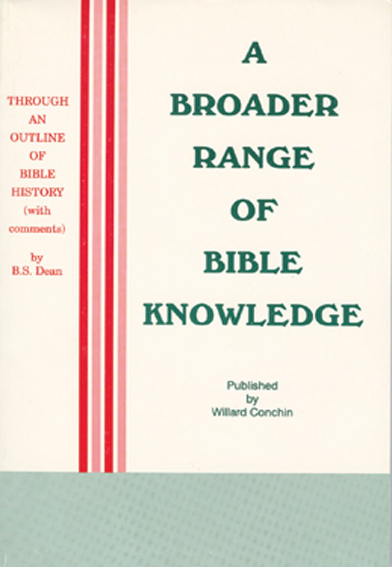 A Broader Range of Bible Knowledge