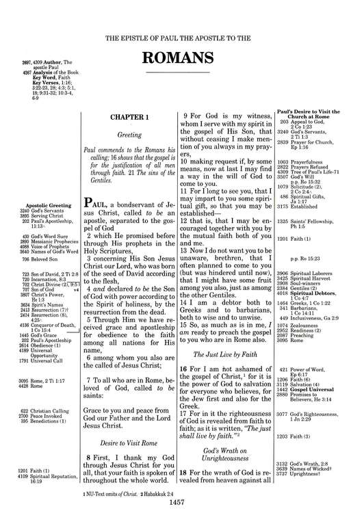 NKJV Thompson Chain Reference Bible, Brown Leathersoft