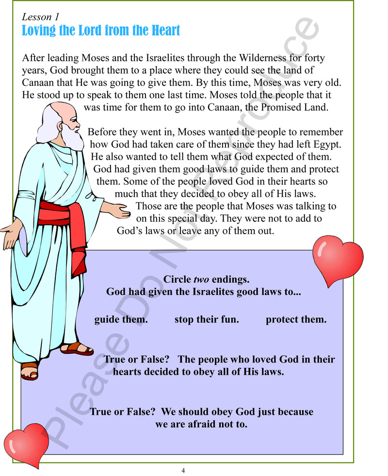 Lesson One Sample page 2