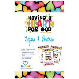 Having A Heart for God - Signs & Posters