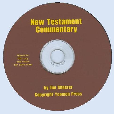 New Testament Commentary on CD
