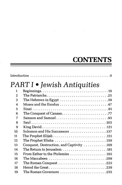 Josephus The Essential Writings