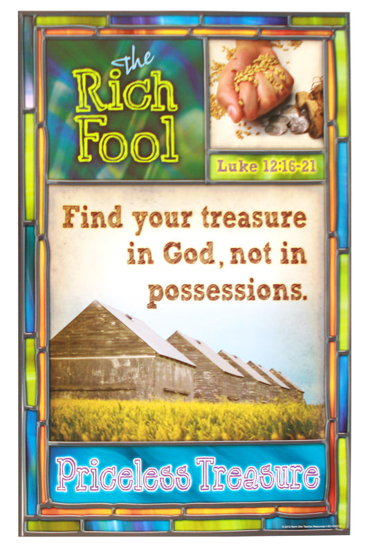 Jesus' Lessons in Parables Bulletin Board Posters