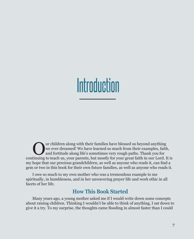 Living Horizons: Principles of Family Life