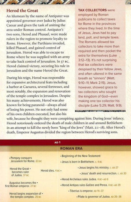 Understanding the World of Jesus pamphlet