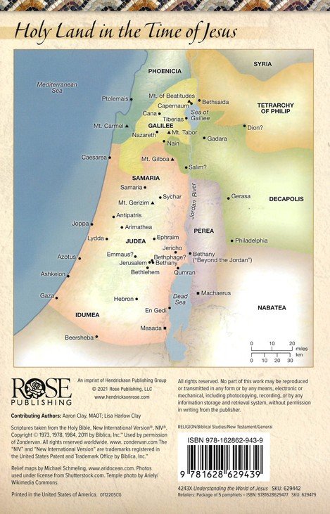 Understanding the World of Jesus pamphlet