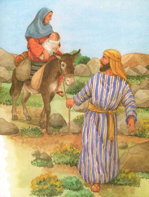 Baby Jesus Visits The Temple