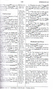 Sample Bible Page