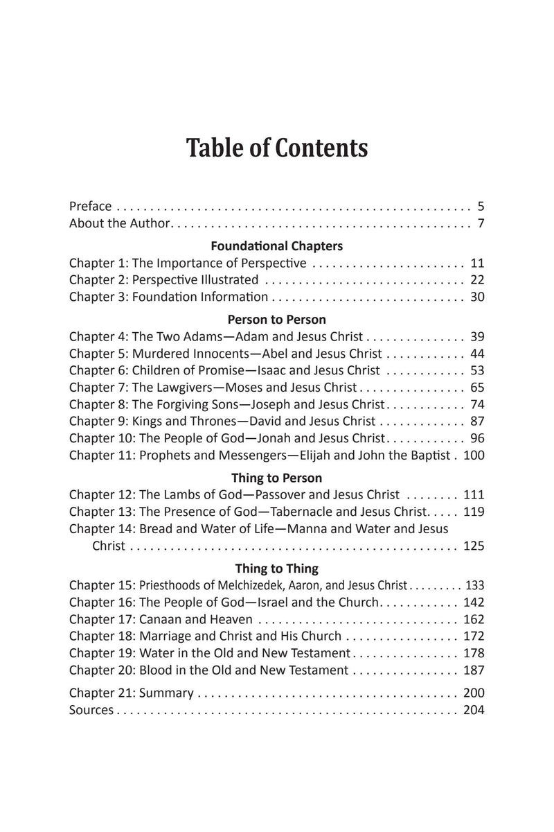 Types in the Bible: "Shadows of the True"