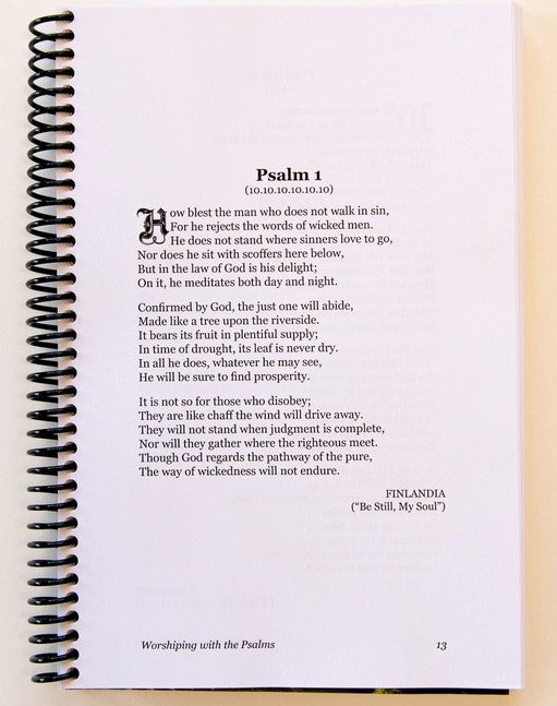 Worshiping with the Psalms Psalter