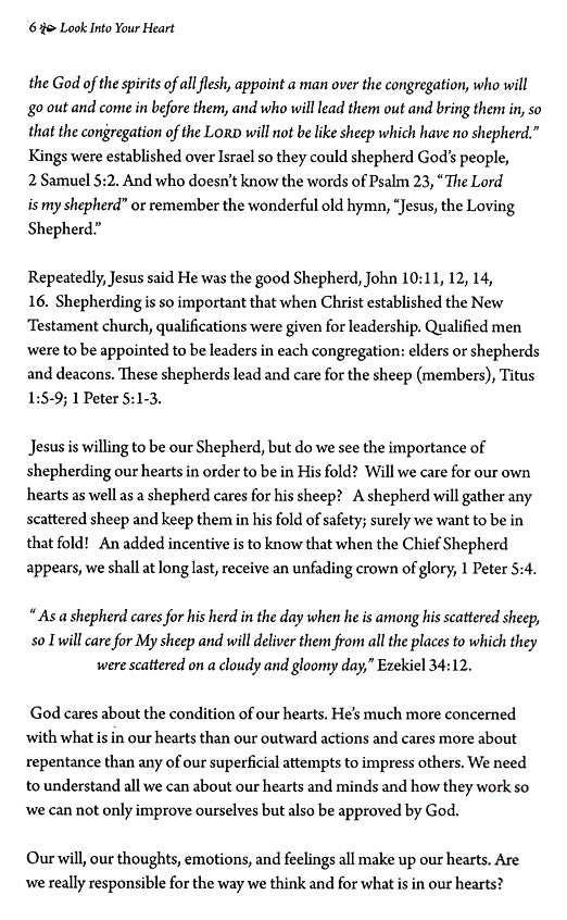 Look Into Your Heart:  A Woman's Study