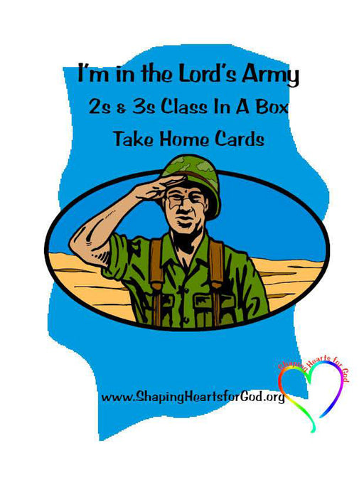 I'm In the Lord's Army Take Home Cards