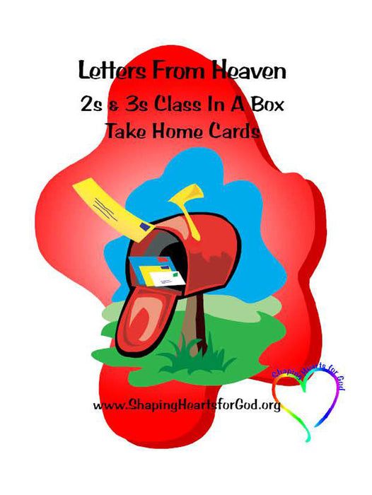 Letters from Heaven Take Home Cards