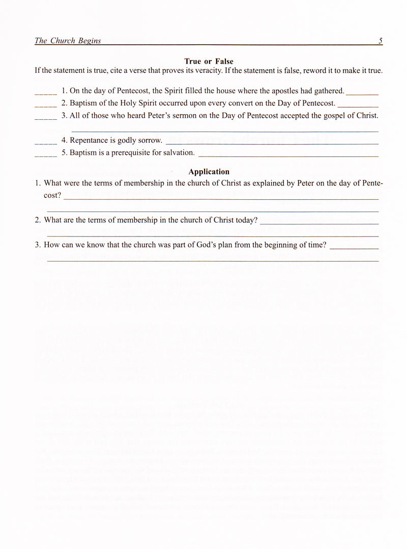 History First Century Lesson 1-5