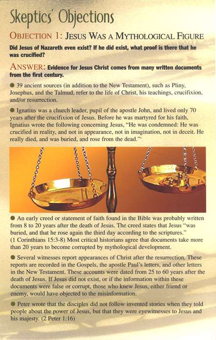 Evidence for the Resurrection Pamphlet