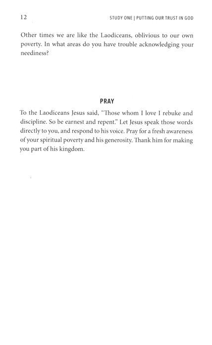 The Beatitudes: Developing Spiritual Character