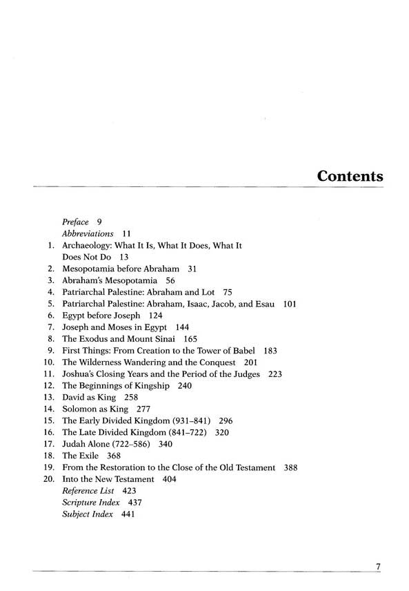 Archaeology & the Old Testament - Paperback