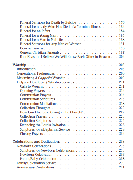 Minister's Manual For Churches Of Christ