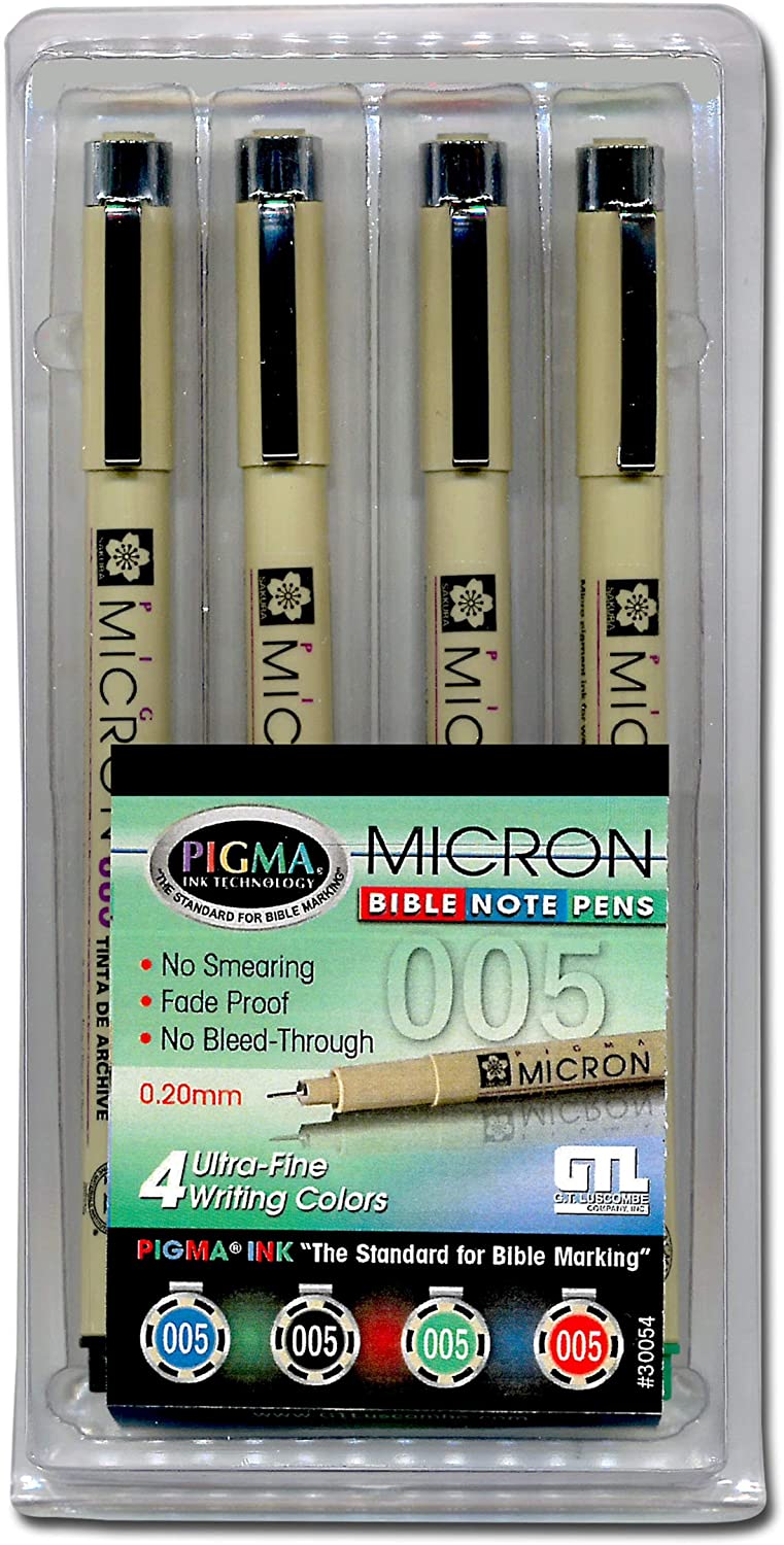 Micron Bible Note Pen Kit (Ultra Fine)