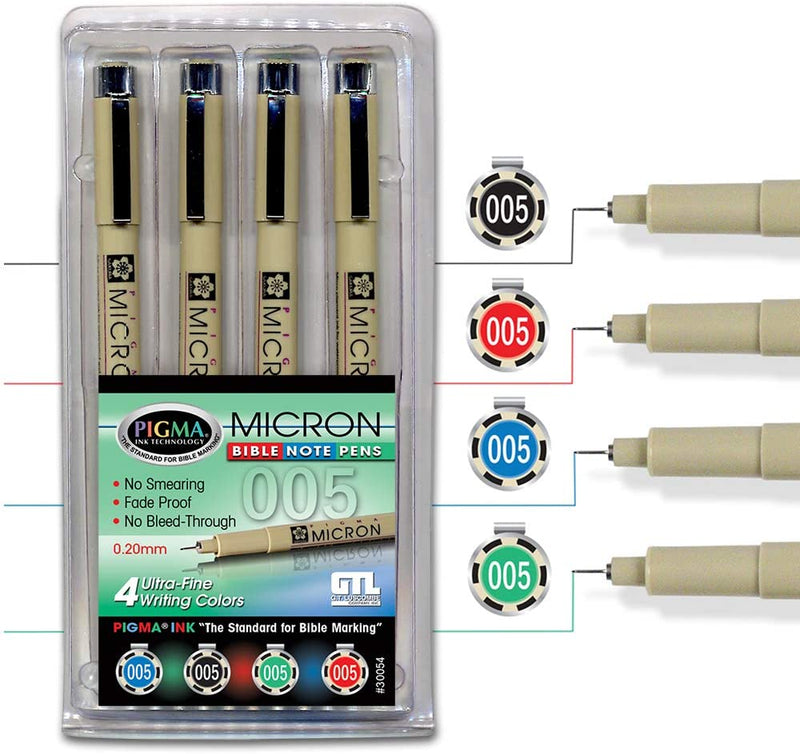 Micron Bible Note Pen Kit (Ultra Fine)
