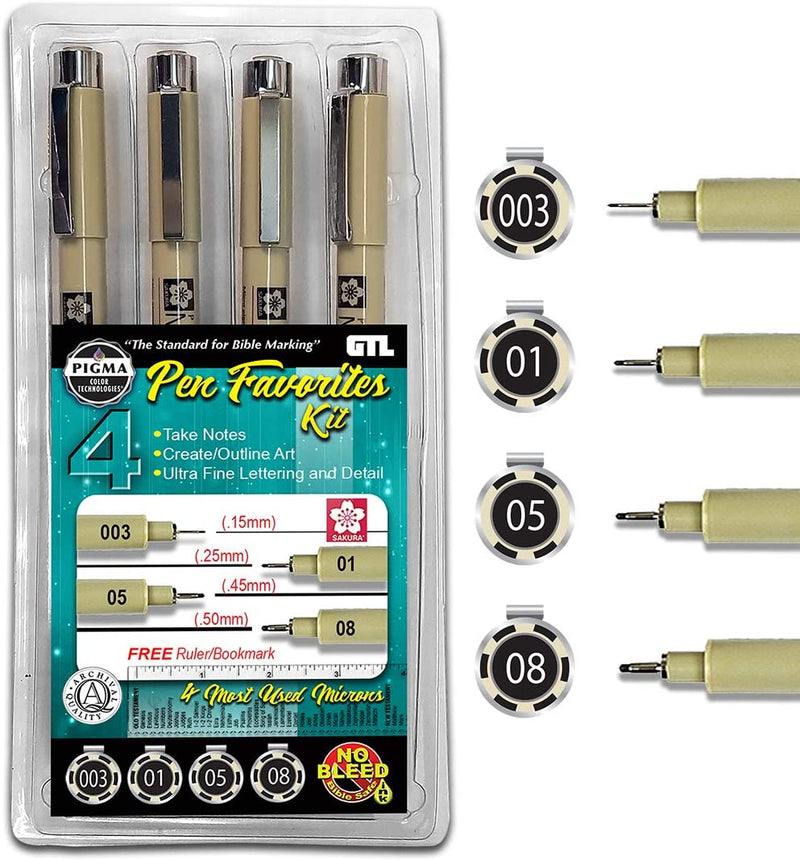 Micron Bible Favorites Kit #4