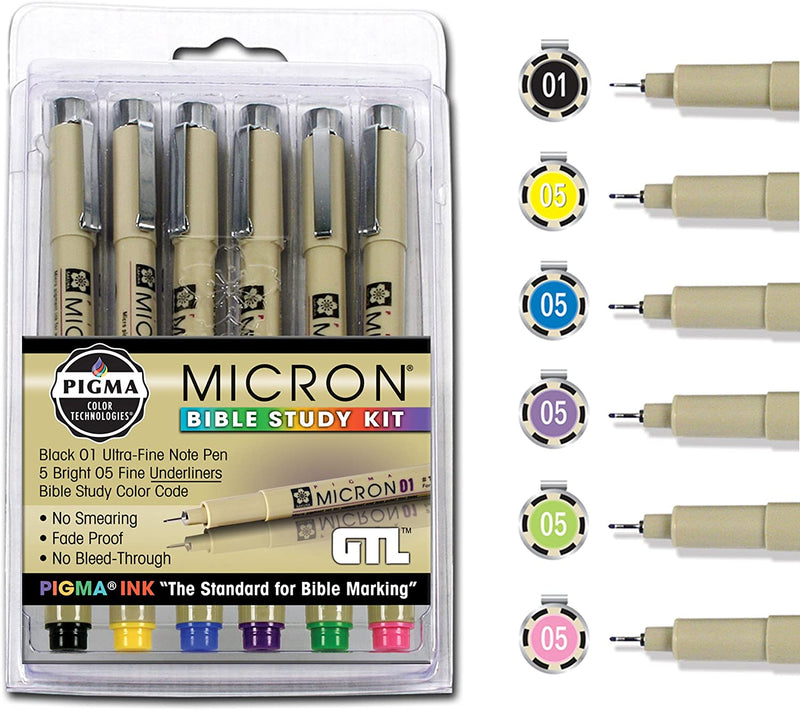 Micron Bible Study Kit 6 Pack
