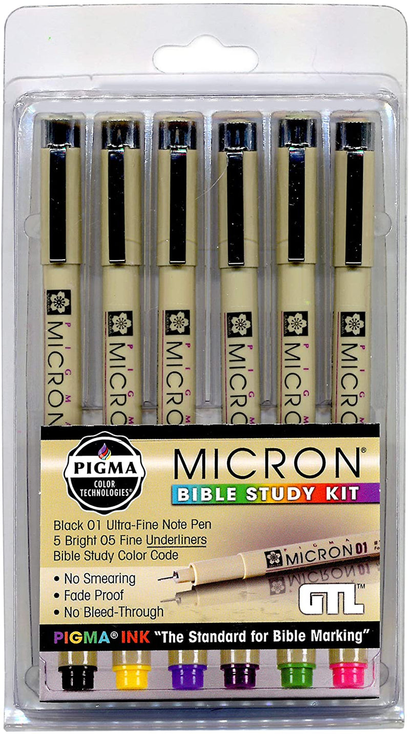 Micron Bible Study Kit 6 Pack