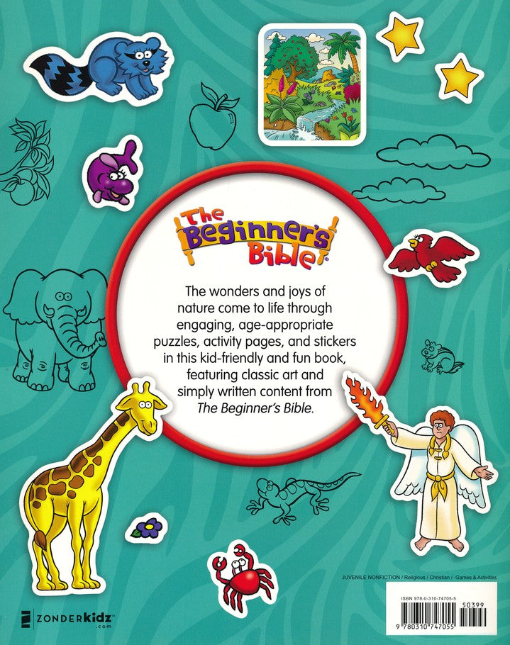 The Beginner's Bible Wild About Creation Sticker & Activity Book *