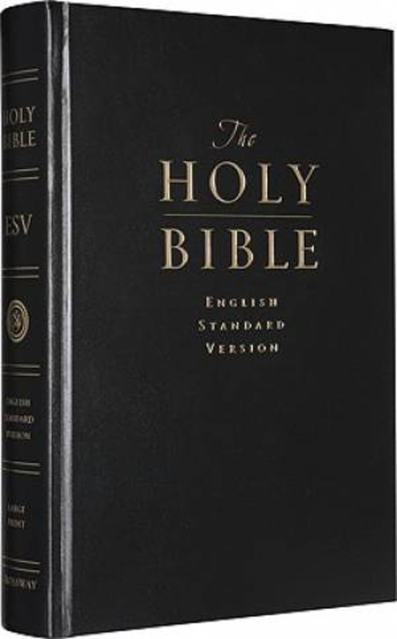 ESV Pew & Worship Bible Large Print - Black