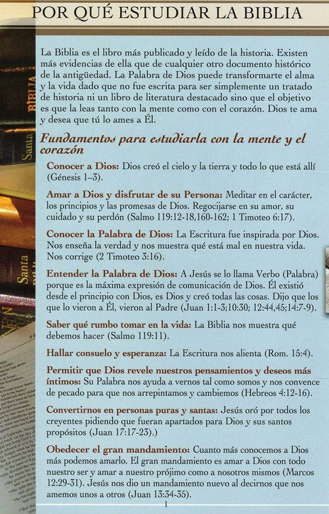 Cómo Estudiar la Biblia  (How to Study the Bible Pamphlet)