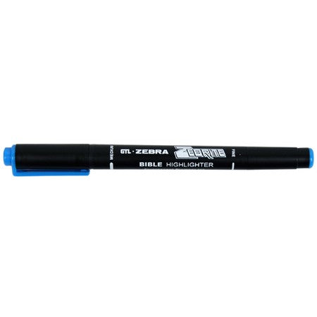 Zebrite Double Ended Highlighter - Blue