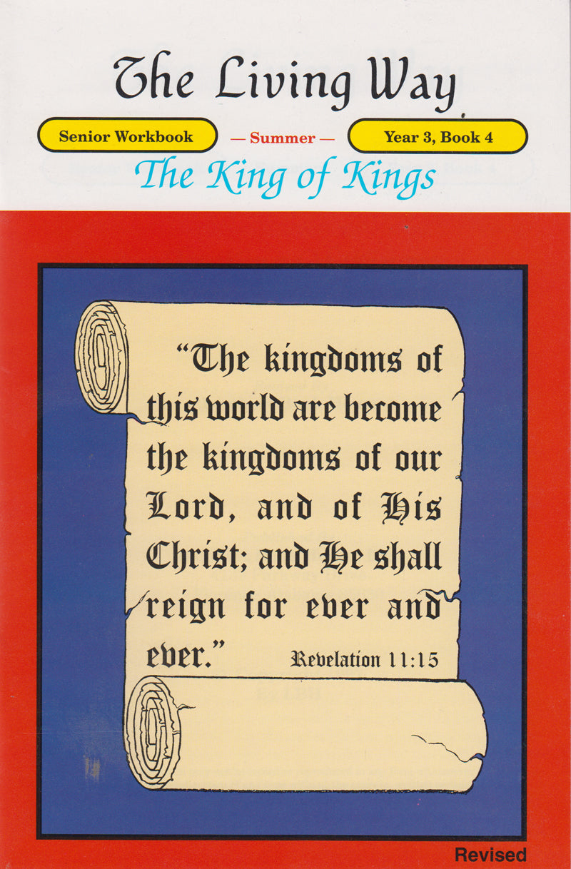 SENIOR 3-4 ST - The King of Kings