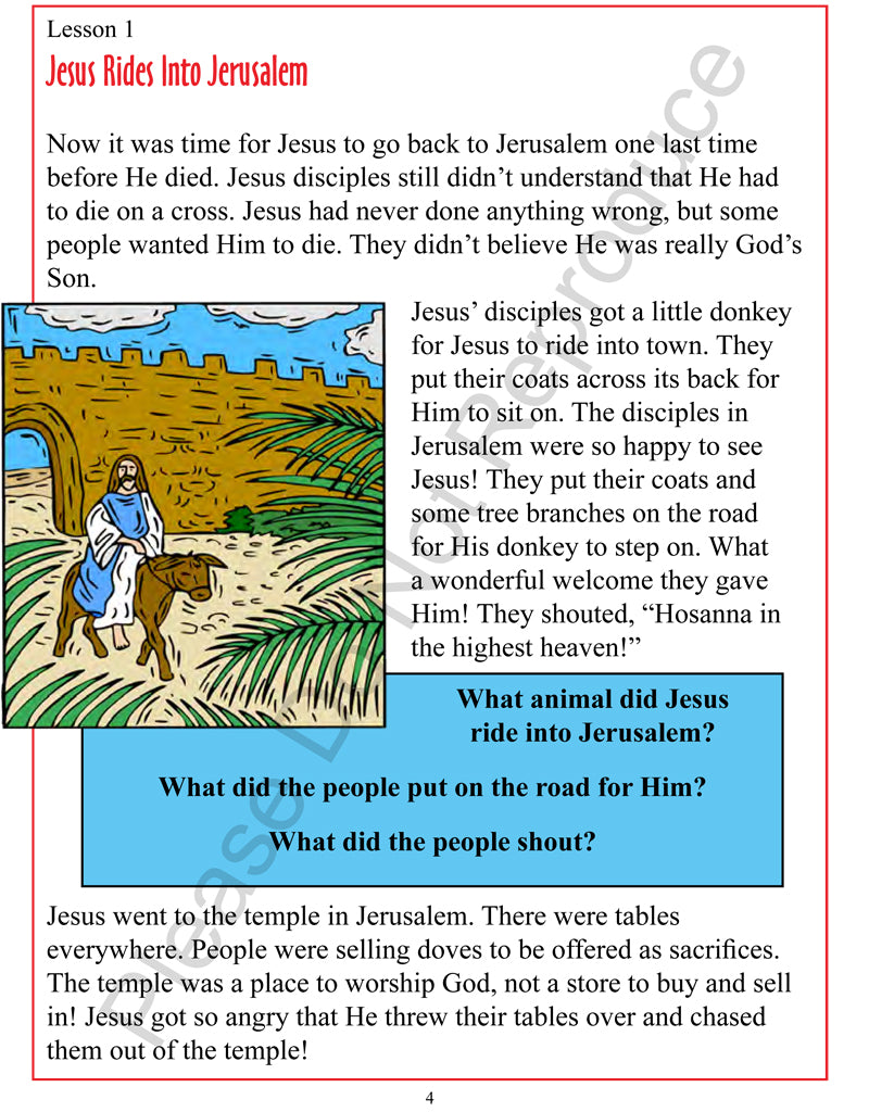 Lesson One Sample page 2