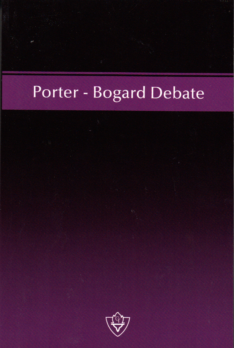 Porter-Bogard Debate