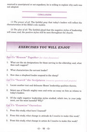 Leadership Lesson 1-12