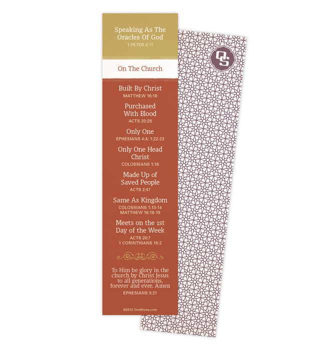 The Church Bookmark