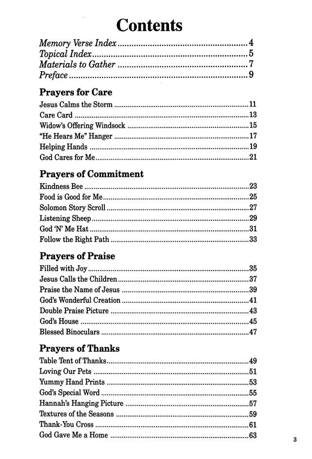 Teaching Children to Pray - Ages 2 & 3