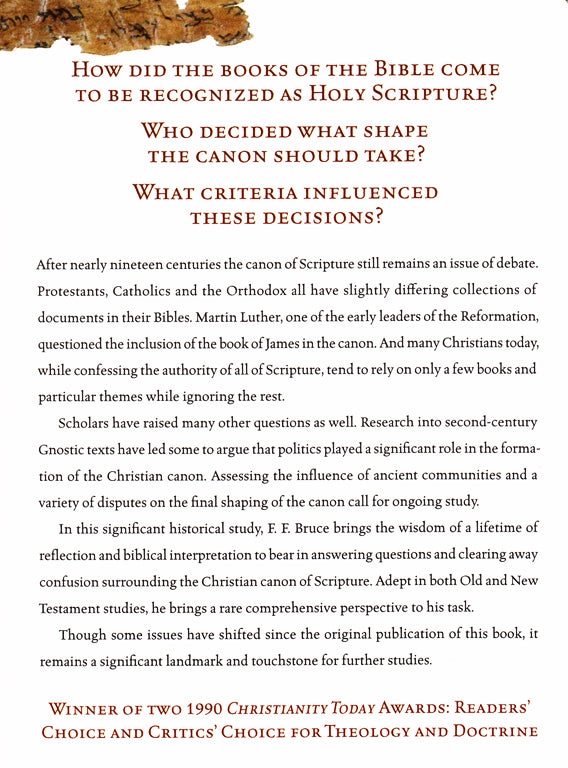 The Canon of Scripture