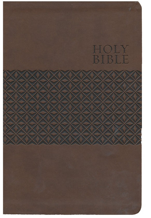KJV Study Bible Earth Brown Leathersoft Indexed