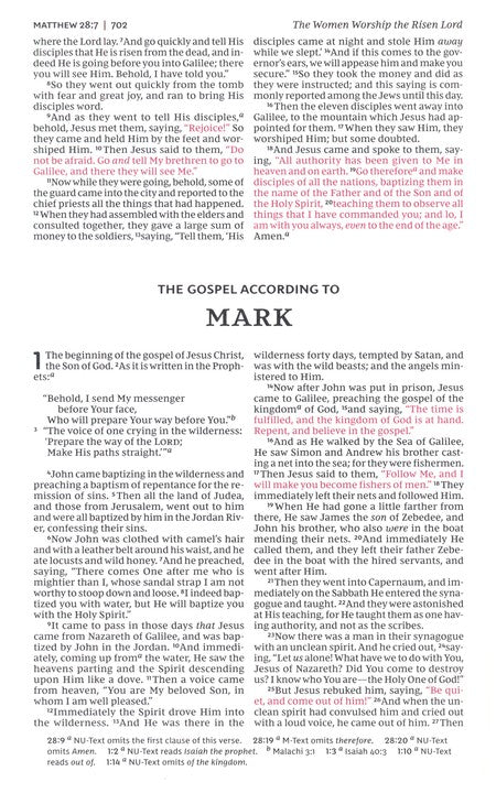 NKJV Pew Bible Burgundy Comfort Print