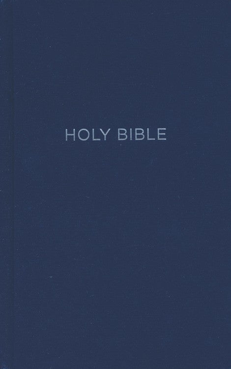 NKJV Pew Bible Navy Comfort Print *
