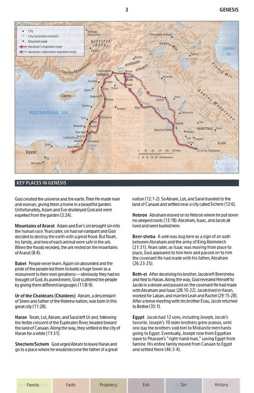 KJV Rainbow Study Bible, Purple LeatherTouch