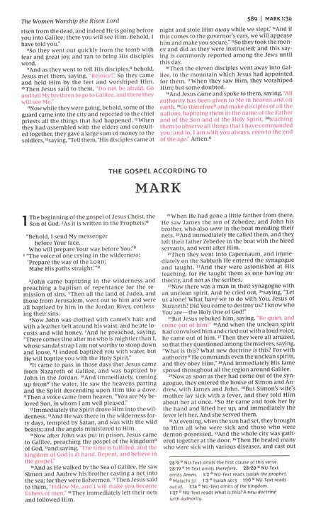 NKJV Gift & Award Bible - Black