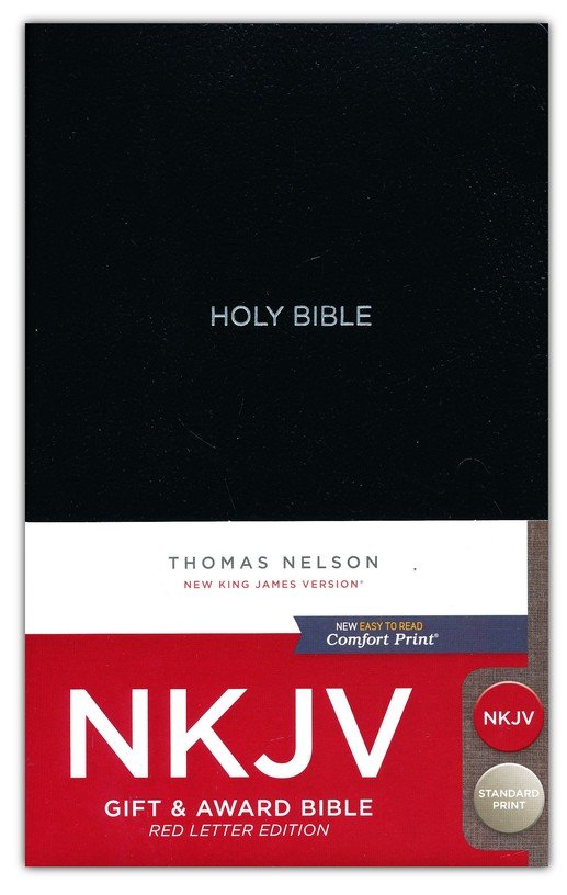 NKJV Gift & Award Bible - Black