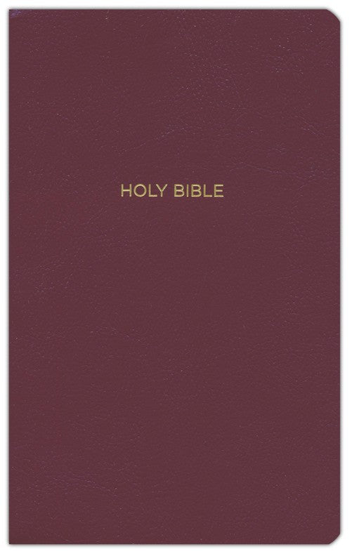 NKJV Gift & Award Bible - Burgundy