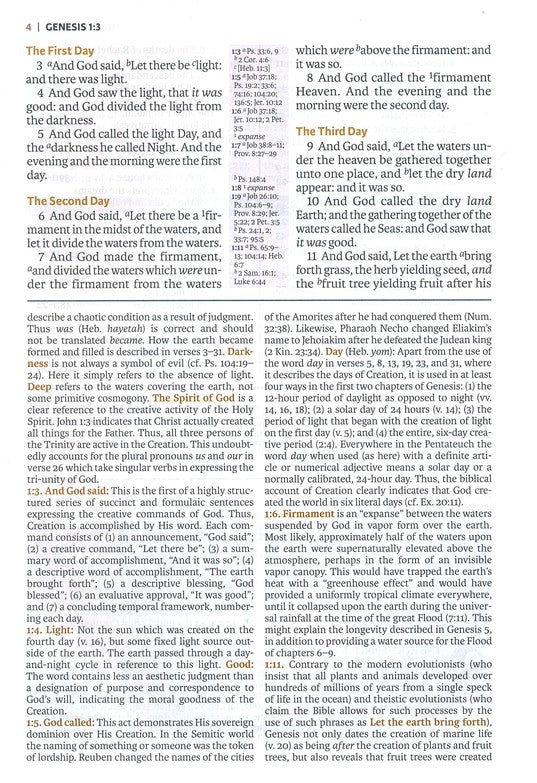 KJV Full-Color Study Bible Brown Bonded Leather Indexed