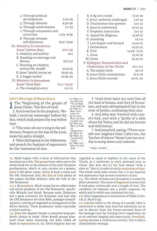 KJV Full-Color Study Bible Brown Bonded Leather Indexed
